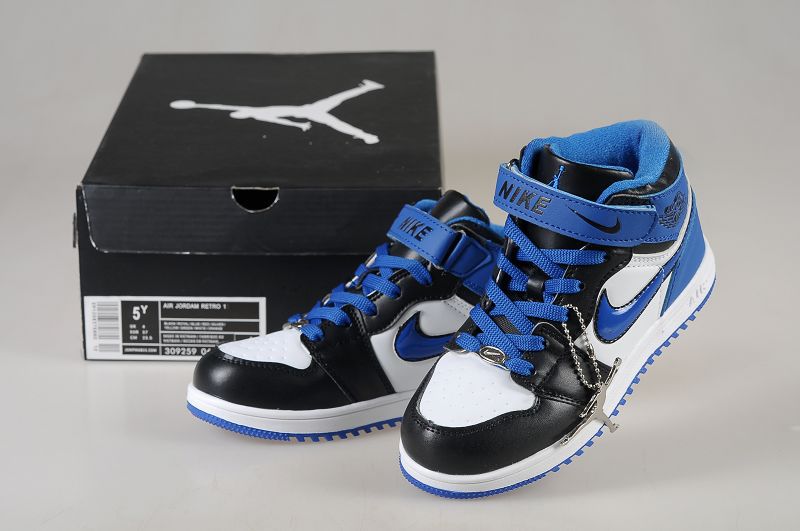 Air Jordan 3 Men Shoes Black//White/Blue Online